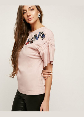 Светло-розовая блузка Modna KAZKA