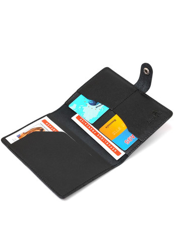 Зручний чоловічий тревел-кейс із натуральної шкіри 16523 Чорний Shvigel (329146342)