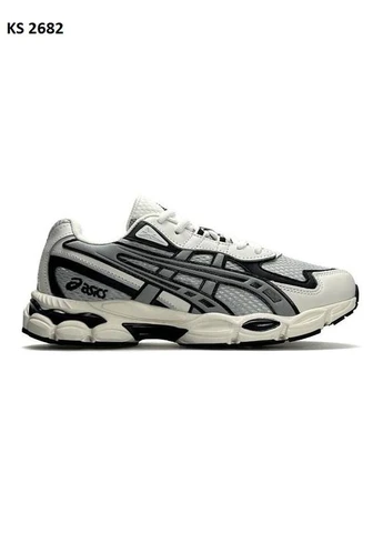 Сірі кросівки чоловічі asics gel-nyc 2055 grey асікс гель нюк сірі демісезон No Brand