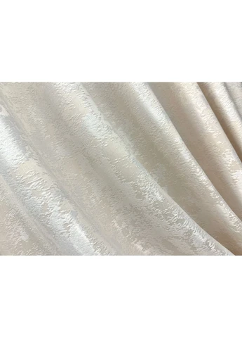 Комплект готових штор Жакард Sultan YL № 1763ш Молочний 100х270 см 2 шт (31-0012) VR-Textil (388870515)