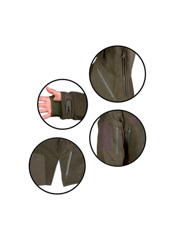 Куртка флисовая Sturm Plus Cold Weather Jacket Fleece Olive Mil-Tec (315822469)