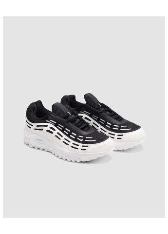 Чорно-білі Осінні кросівки чоловічі comme des garcons x nike black/white No Brand Air Max TL 2.5