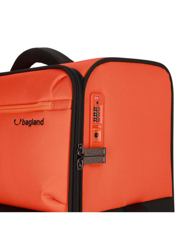 Чемодан Stella 41х58 см Оранжево-черный ('1142921827') Bagland (322463972)