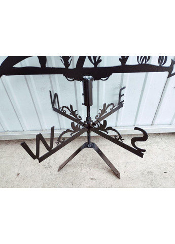 Флюгер на будинок Аквалангіст, Дайвер, флюгер на дах з металу 2 мм. No Brand (368896371)