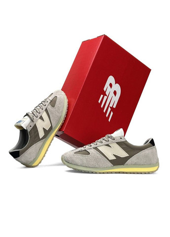Кроссовки женские New Balance Grey Khaki No Brand 471 серые демисезоны (341676936)