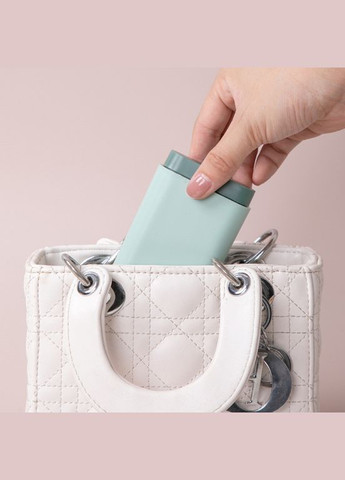 Пласка кишенькова таблетниця на 6 відділень Slider, зелений More (299665084)