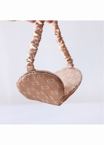 Шовковиста маска для сну бежевий (14-65) No Brand (311222858)