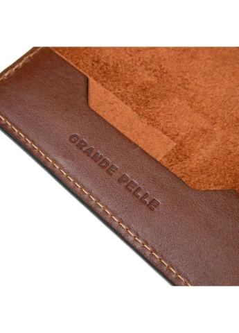 Обкладинка на паспорт з натуральної шкіри 11485 Grande Pelle (394033010)