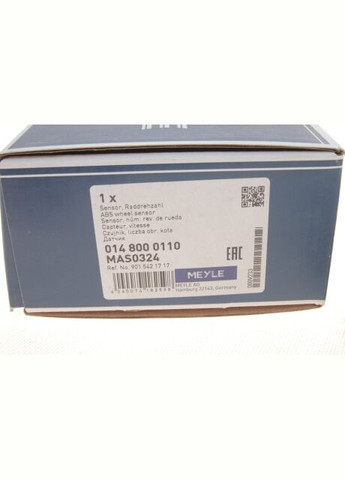 Датчик ABS (передний) MB Sprinter 96-06 014 800 0110 UA63 Meyle (345784073)
