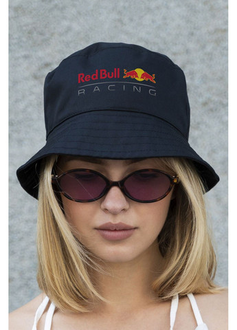 Женская Панамка с принтом RedBull Black Without (350619752)
