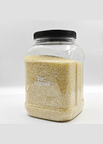 Наліпки для круп та сипучих продуктів, білі на прозорому фоні 47 шт. No Brand (298794597)