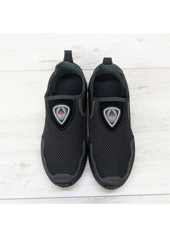 Чорні Літні підліткові кросівки для хлопчика сітка Dago