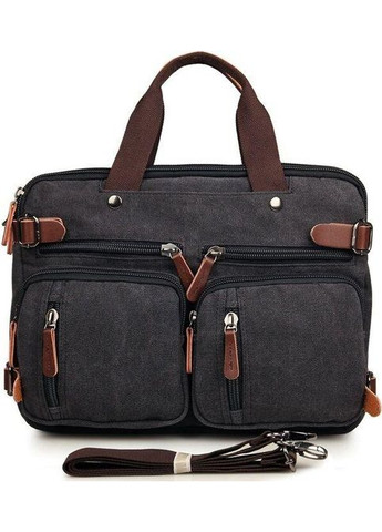 Сумка чоловіча 14480 трансформер Сіра Vintage (329146721)