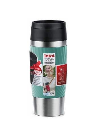 Термокухоль Travel Mug Classic Twist 360 мл (N2024310) Tefal (306581122)