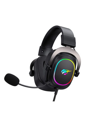 Ігрові навушники з мікрофоном H2002P Black Plug USB 7.1 Havit (363970165)