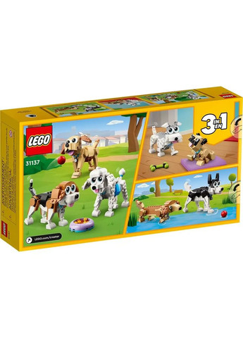 Конструктор Creator Милые собачки (31137) Lego (369105040)