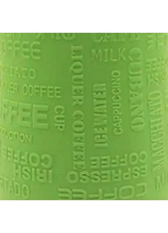 Термокружка EB-632 380 мл Термос чашка Нержавеющая сталь с Силиконовым нескользящим Держателем Edenberg (354823795)