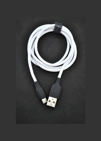Usb-cable Type-C Dnister white (3A, Silicon Perfect) 4You (322576883)
