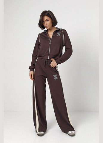 Спортивный костюм с мишкой из термостразов Lurex (317618578)