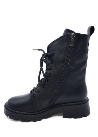 Жіночі черевики зимові чорні шкіряні FS-14-15 23 см (р) Foot Step (268213514)