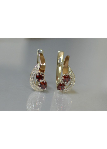 Срібні сережки з серцями Silver Style (367112473)