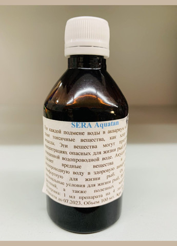 Средство для подготовки воды Aquatan на 400 л 100 мл РАЗЛИВ 4921 Sera (268025138)