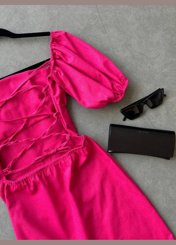 Розовое повседневный, кэжуал платье No Brand