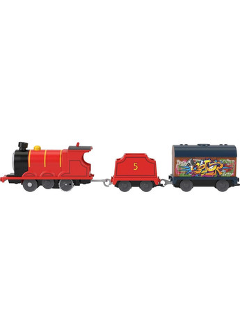 Паровозик Томас и друзья Моторизованный поезд Джеймс Оригинал Motorized Toy Train James Thomas & Friends (365251491)