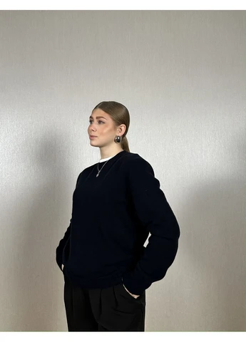 Темно-синій джемпер вовна/кашемір sms.moda (26004) Uniqlo