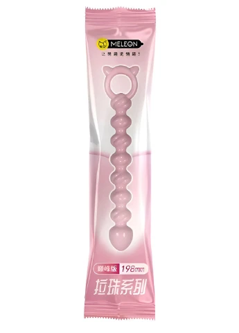 Анальні намисто рожевого кольору Anal Beads AP-26 Meleon (389880746)