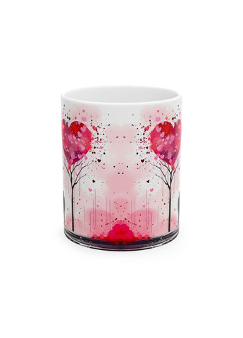 Керамічна чашка з дизайном "Алея закоханих" - 3 No Brand (368671362)