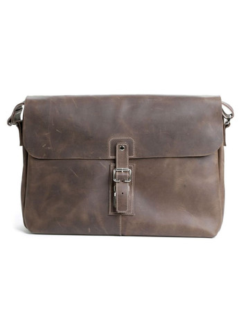 Чоловіча сумка через плече для документів із натуральної вінтажної шкіри коричнева (sku_00980) No Brand (328922187)