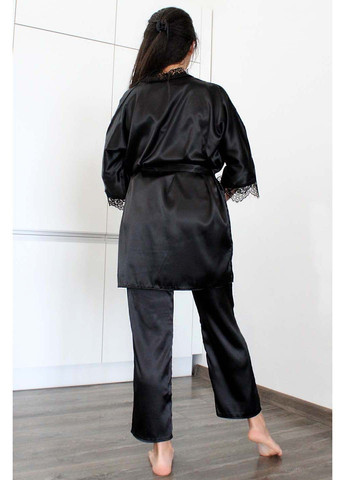 Чорна піжамний комплект Ghazel