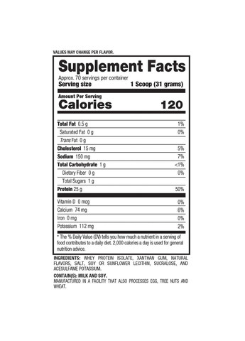 Протеин ISO HD™ 100% Pure Isolate Protein 2170 g (Vanilla Cookie) BPI Sports (370799196)