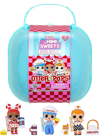 Игровой набор L.O.L. Surprise! Loves Mini Sweets Otter Pops Deluxe голубой MGA Entertainment (282964627)