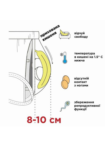 Чоловічі анатомічні боксери, BSO180-46 MAN's SET Intimate 2.1 Black Series (366575126)