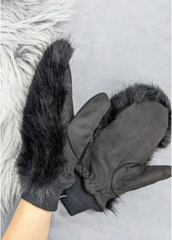 Утепленные меховые перчатки для зимы INNOE Рукавиці (364656688)