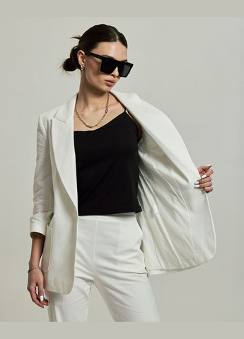 Костюм жіночий білий (піджак, штани) Espiga (290981501)
