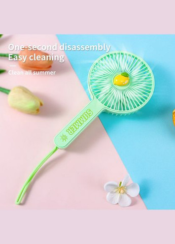 Акумуляторний ручний вентилятор TOOP YS2289 салатовий No Brand (329740173)