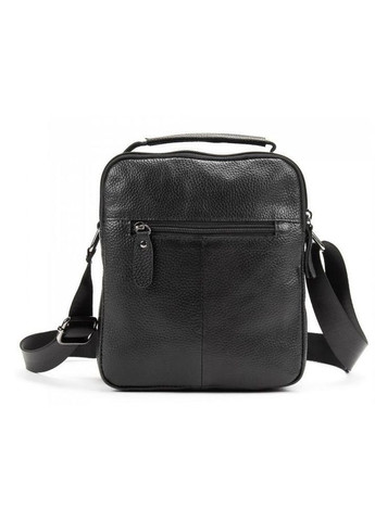 Мужская кожаная сумка мессенджер Черная Tiding Bag (324741732)
