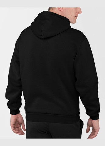 Худи мужское демисезонное черное 12000120 Mishe (322056147)