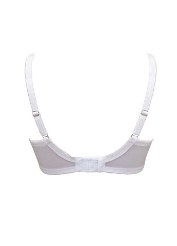 Белый балконет бюстгальтер 4980 мягкий, качественный, удобный без косточек для больших размеров. Berlei без косточек полиэстер, полиамид