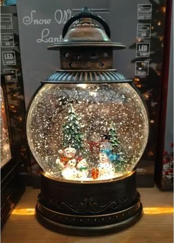 Нічник Сніговики WDL-2103C зі святковим підсвічуванням та музичним супроводом (2104618710) No Brand (362209716)