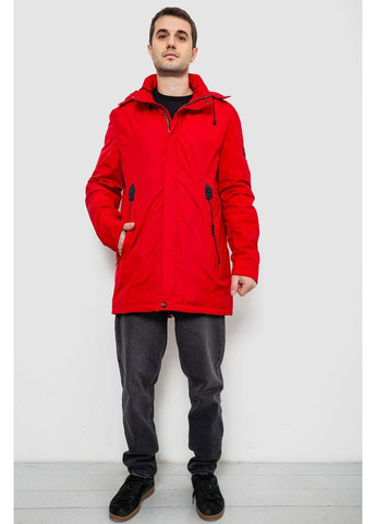 Красная демисезонная куртка мужская демисезонная с капюшоном,, 244r0221al Ager