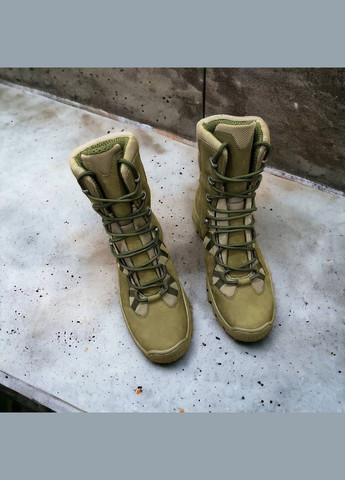 Чоловічі Тактичні Демісезонні Берці. 36-49р Олива. Витримують постійні навантаження! DSDM-1023 No Brand (301148195)