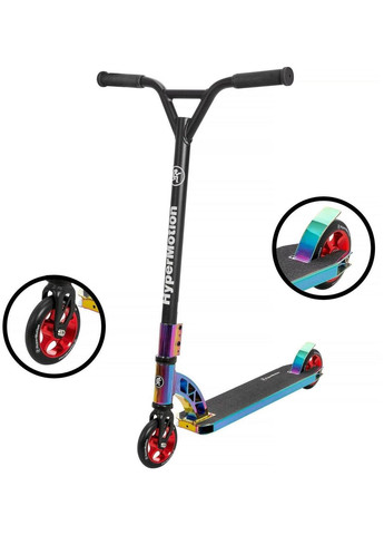 Детский профессиональный самокат HyperMotion Fire Stunt Holo, FIRE STUNT HOLO Fender (363258546)