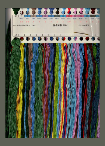 Набір для вишивання за нанесеною на канву схемою "Leisure hut". AIDA 14CT printed 61*48 см Joy Sunday (313614132)