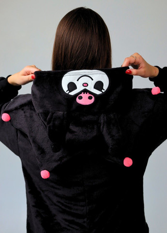 Кігурумі піжама Куромі жіноча чорний плюшеве затишне Lalapka (363975884)