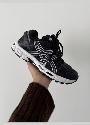 Кроссовки зимние женские Asics Gel-Kahana 8 winter fleece black white | Асикс Гель-Кахана 8 черные белые с флисом No Brand чёрные зима (307827405)