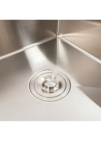 Кухонна мийка CM 65*50 R нержавійка Handmade (круглий сифон 3.0/0.8) Valeso (336932483)
